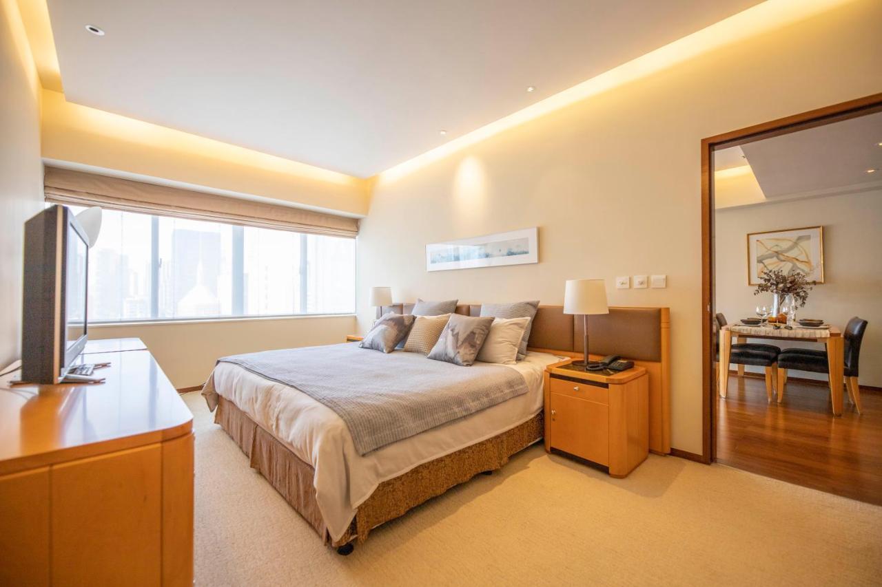 Shanghai Centre Serviced Apartment Exterior foto