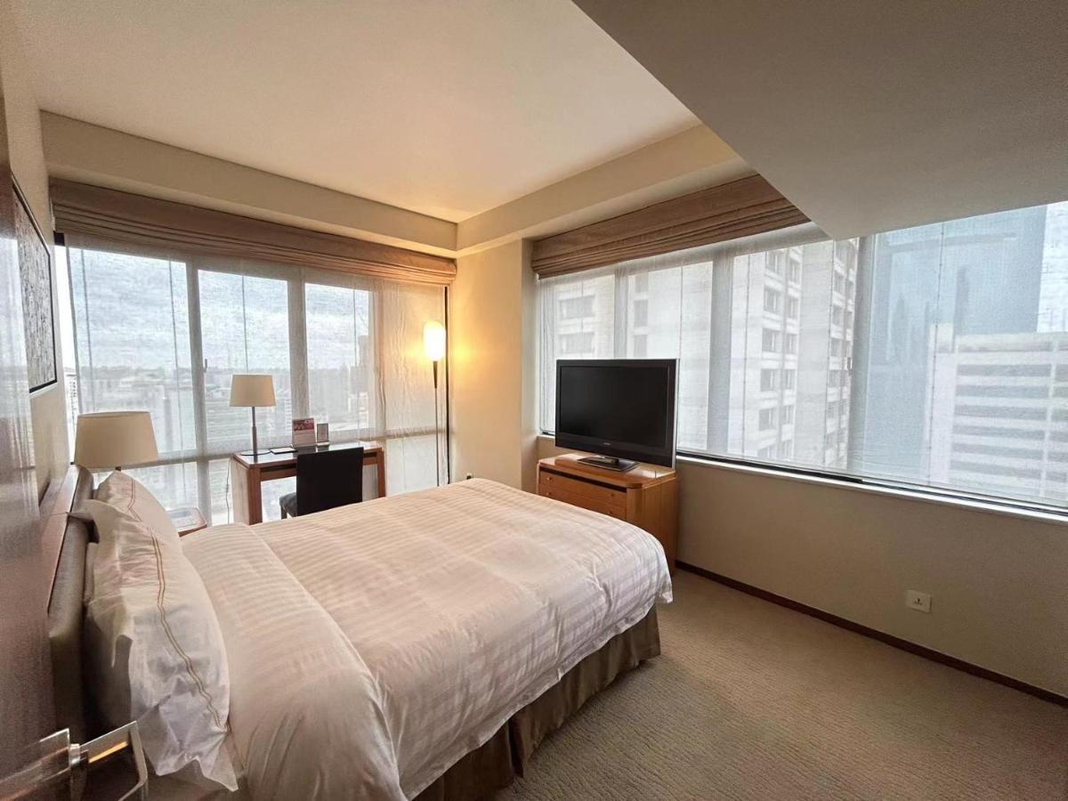 Shanghai Centre Serviced Apartment Exterior foto